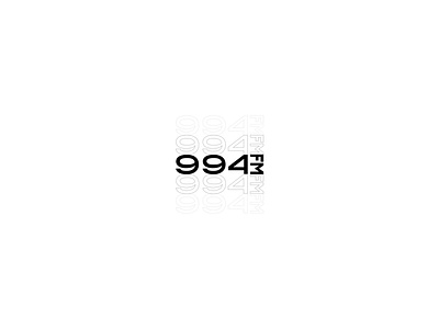 Logo for 994FM branding branding design design graphicdesign logo logo design logodesign logotype vector