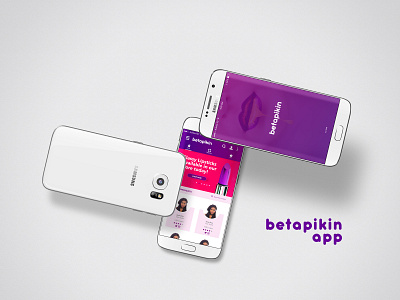 Fashion & Beauty App. Betapikin beauty beauty product design fashion mobile purple ui ui ux ui app