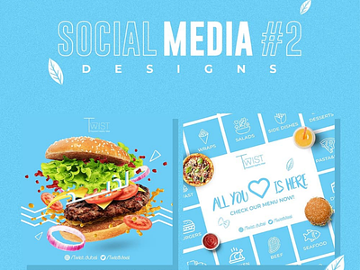 Social Media Designs #2 adobe advertising creative facebook illustrator instagram marketing mndesigns photoshop social media social media designs