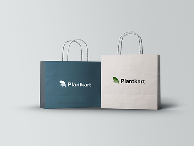 Plantkart Logo Making animation app graphic icon logo minimal typography ui ux vector