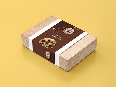 Cookie packaging 2/2 adobe bakery box brand identity brand identity design branding colors cookie cookie lover design digital food foodpackaging homemade illustrator label logo packaging photoshop typography
