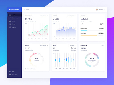 Accounting Dashboard