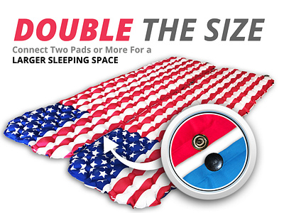 Design for Amazon - Flag Sleeping Pad