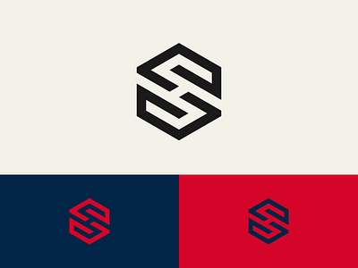 SH monogram logo monogram practice sh