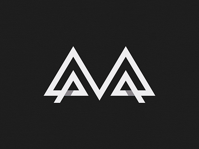 MAA monogram a logo m monogram practice unused