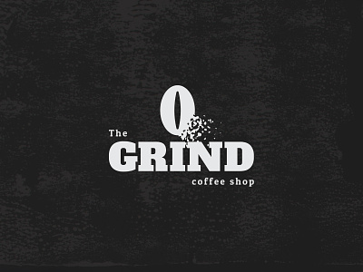 The Grind logo - Thirty Logo Challenge bean cafe cafelogo coffee coffee logo coffeebean coffeeshop coffeeshoplogo grind logo logo design logos thirtylogos thirtylogoschallenge