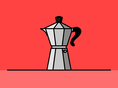 Italian coffee coffee design illustration illustrator italia italian italie italy red salva vector