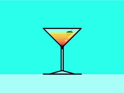 fresh cocktail cocktail design fresh illustration illustrator orange red salva vector yellow