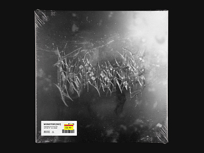 Monstor / Album Cover album artwork album cover album cover art death metal metal music cover typography