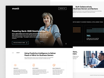 Monit / Landing Page