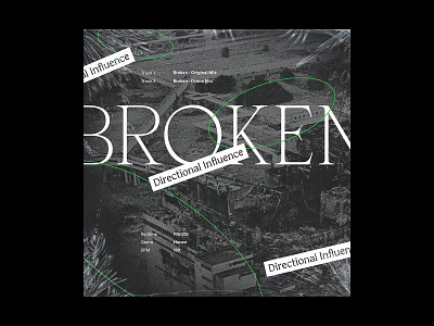 Broken / Directional Influence album cover music music art