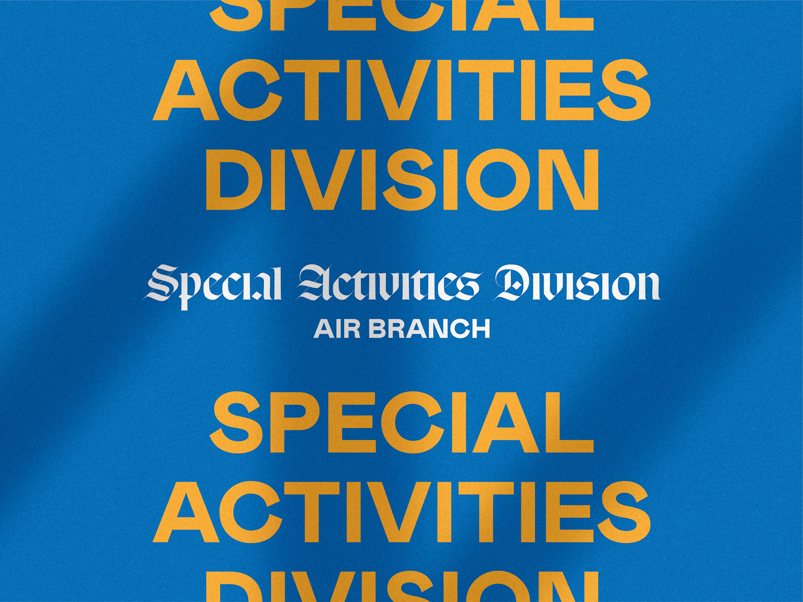 Special Activities Division / Air Branch By Tobias Ecsedy On Dribbble