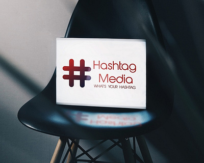 Hashtag Media art branding design hashtag illustration logo logo design media typography vector