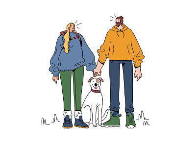 Hiking Couple