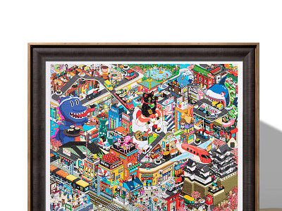 sushi city pixel