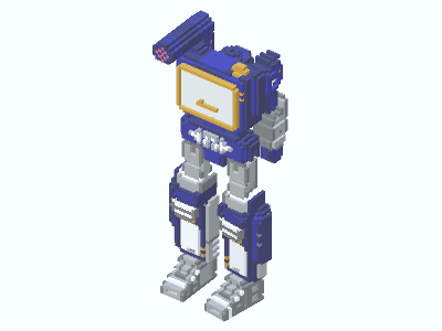 Soundwave (G1) - Transformers magicavoxel transformers
