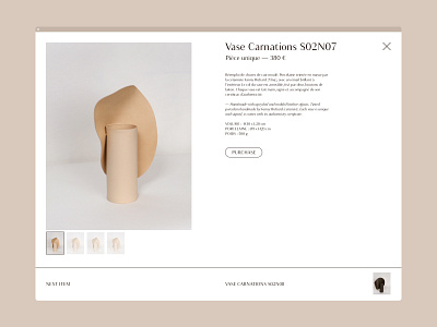 Page e-shop STUDiOFOAM - Design Studio design e shop product website