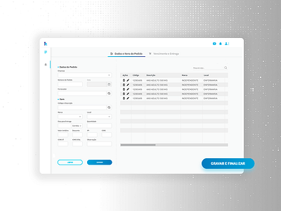 Purchase Order gradient prototype purchase purchase order software xd