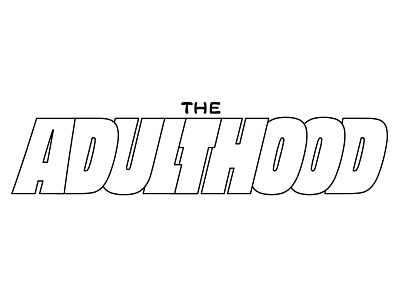 Google Chromebook / The Adulthood branding design dope drawing hand drawn logo typography