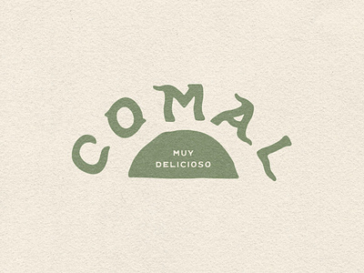 Comal / Muy Delicioso branding design dope drawing hand drawn illustration logo typography vector