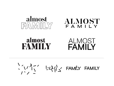 Fox / Almost Family design fox leibow main title process show tv typo typography