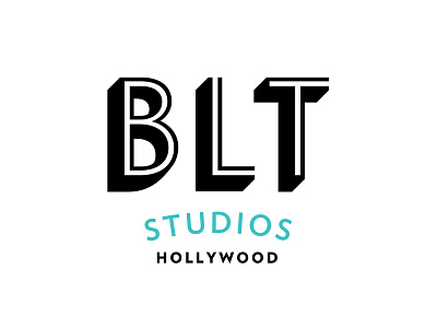 BLT Studios / Logo blt california hollywood justin leibow print product design production soundstages stages studios