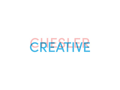 Chesler Creative / Logotype branding color creative dope leibow logo typography vector