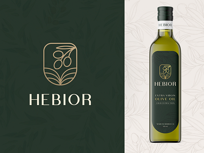 Hebior olive oil - Logo design