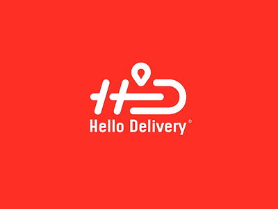 Hello Delivery - Logo Animation animation branding design graphic logo logoanimation mark motion