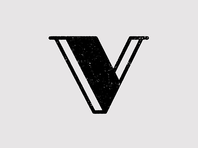 V - monogram brand branding design logo logotype mark monogram typography