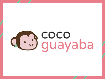 Logo proposal Coco Guayaba brand and identity graphic design logo