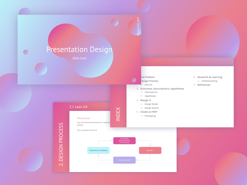 Presentation Design trending design presentation design design
