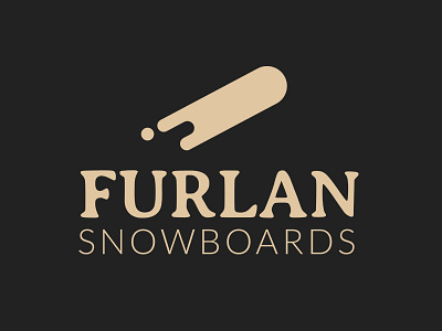 Logo Furlan Snowboards branding furlan identity logo snowboards