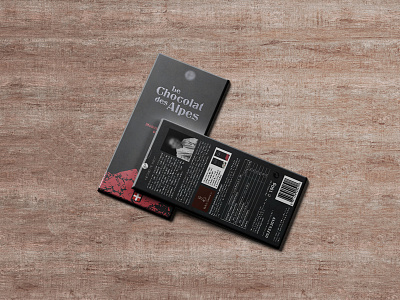 Le Chocolat des Alpes alpes branding chocolat design identity illustration logo packaging typography