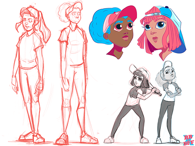 BBxBFF, Early concept sketches
