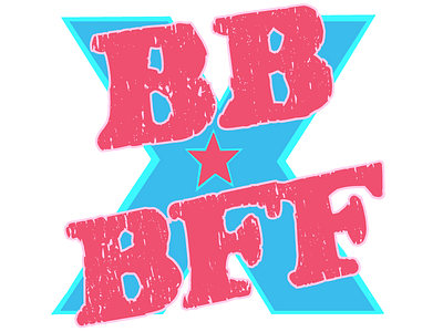 BBxBFF Logo adobe baseball branding character design cute design digital digital painting fun icon illustration logo painting photoshop typography vector
