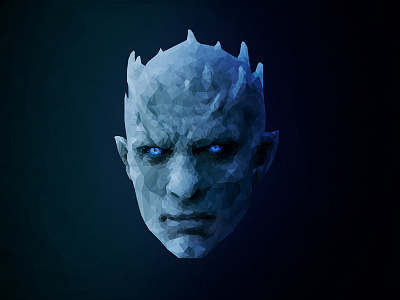 Low Poly Night King game of thrones low poly night king