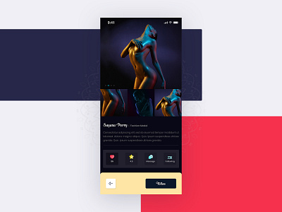 Fashion android animation branding colour dribbble illustration interaction design ios typography ui ux