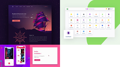 2018 android dribbble illustration interaction design ios logo typography ui ux vector web