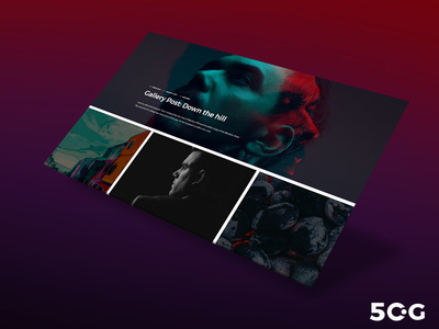Free Web Presentation Psd Mockup Template