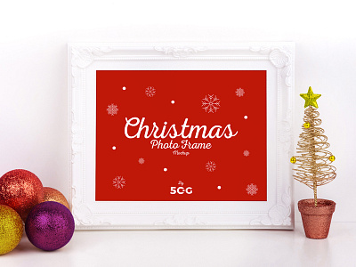 Free Christmas Photo Frame Mockup christmas christmas photo frame mockup frame mockup free mockup free psd mockup freebie mockup mockup free mockup template photo frame mockup psd mockup