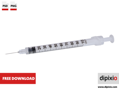 Empty syringe