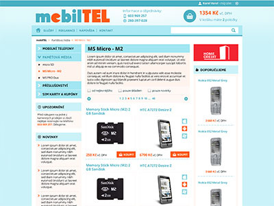 Mobiltel Web fireworks website