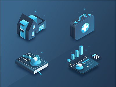 Isometric Icons