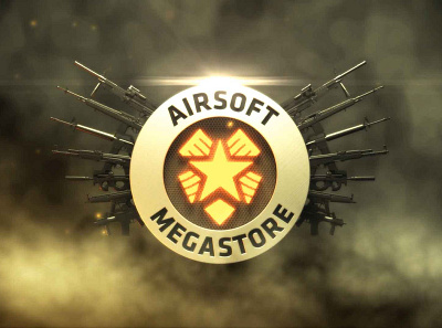 Airsoft 3D Logo Animation 3d animation intro logo logo animation logotype opener reveal stinger