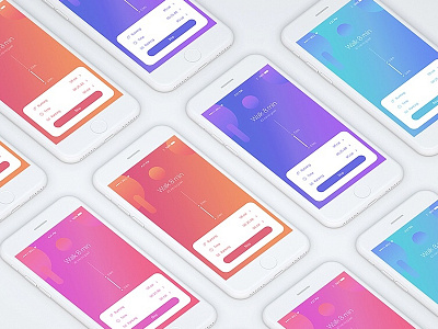 iOS app app clean concept dashboard design ios minimal product tech ui ux