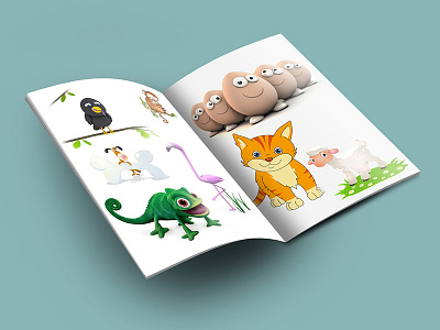 Design Children Book Illustration