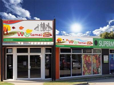 Woolami Pizza Shop Bennar design