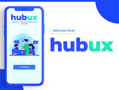 Hubux UX/UI ui design