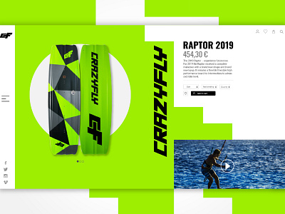CrazyFly web Concept concept design kite web
